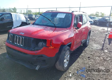 2015 Jeep Renegade Latitude from USA, damaged, VIN ZACCJBBT6FPB88359